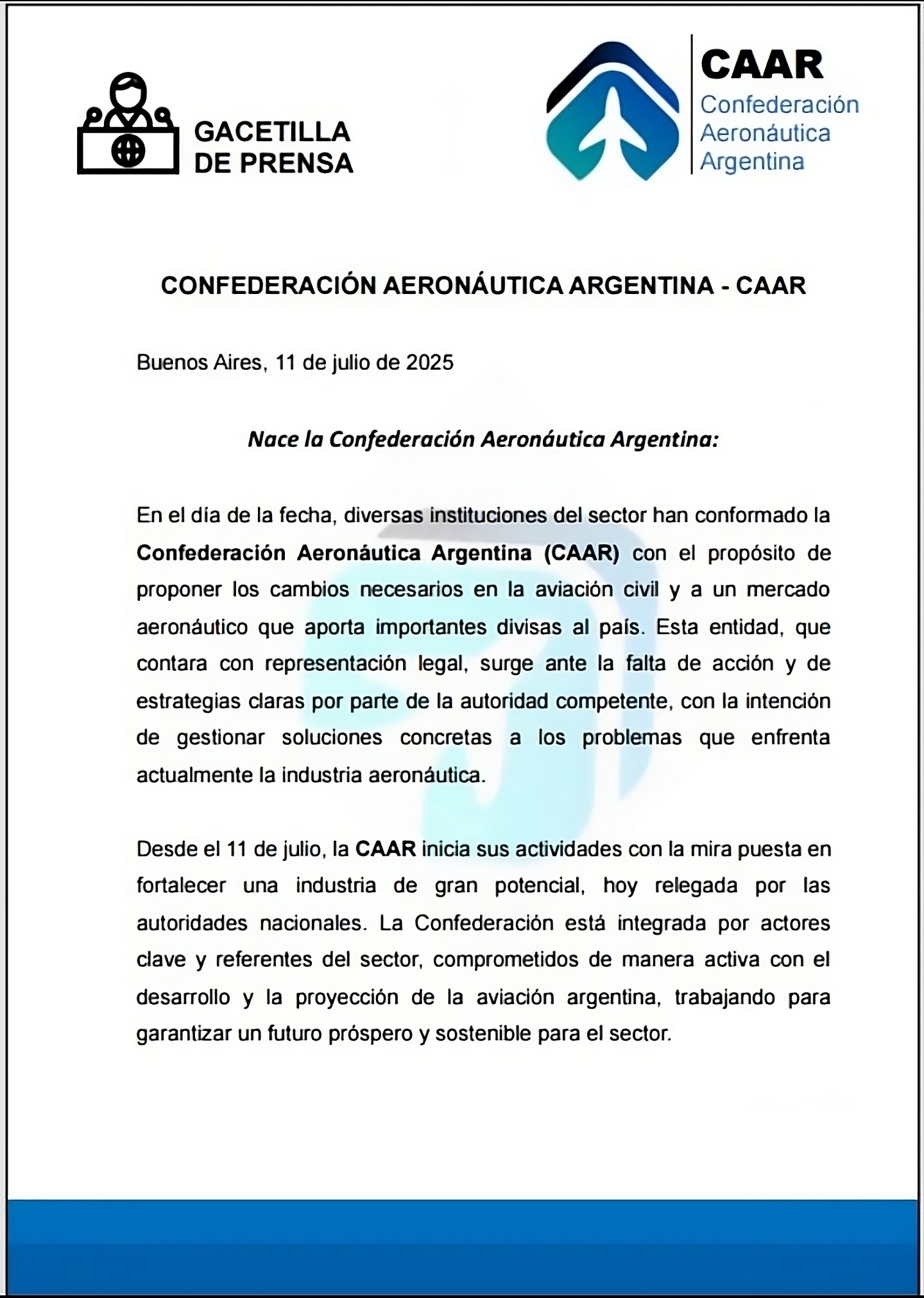 CAAR(1)